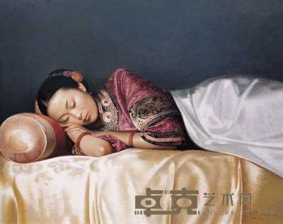 姜国芳 2006年作 永恒的梦之二 79.5×98.5cm